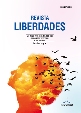 Visualizar v. 12 n. 30 (2020): Revista Liberdades - julho/dezembro